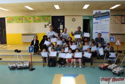 Remise des diplômes Buggy Brousse avec la Police Nationale