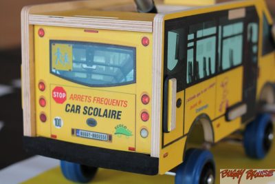 Car Scolaire en bois avec volant – Image 5