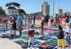 Animation publique Buggy Brousse Fête de la mobilité La Rochelle 2022