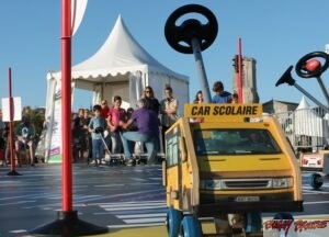 Animation publique Buggy Brousse Fête de la mobilité La Rochelle 2022