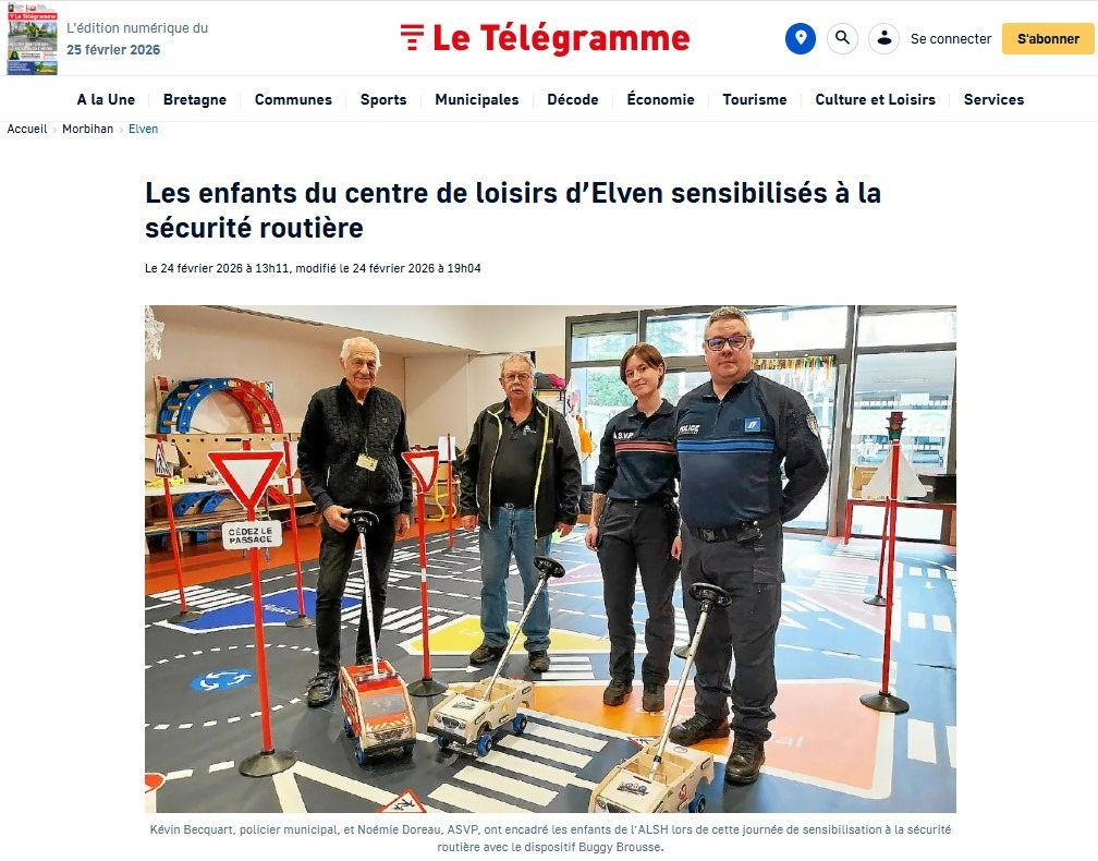 Buggy Brousse éducation routière préfecture du Morbihan 2026